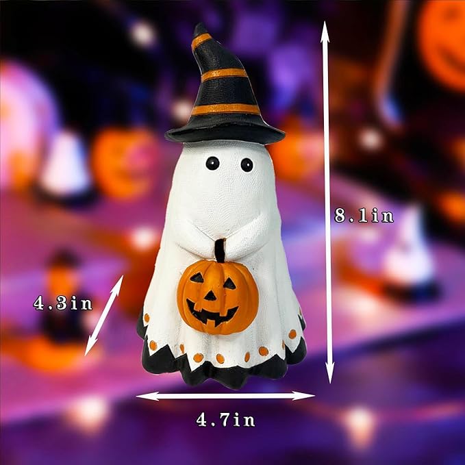 🎃Halloween Pumpkin Ghost Statues