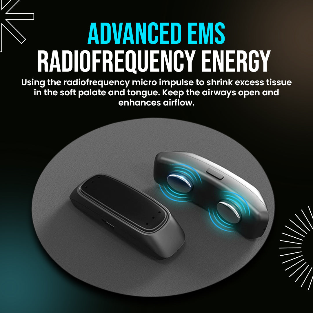 Intelligent anti-snoring apnea device with obvious effect