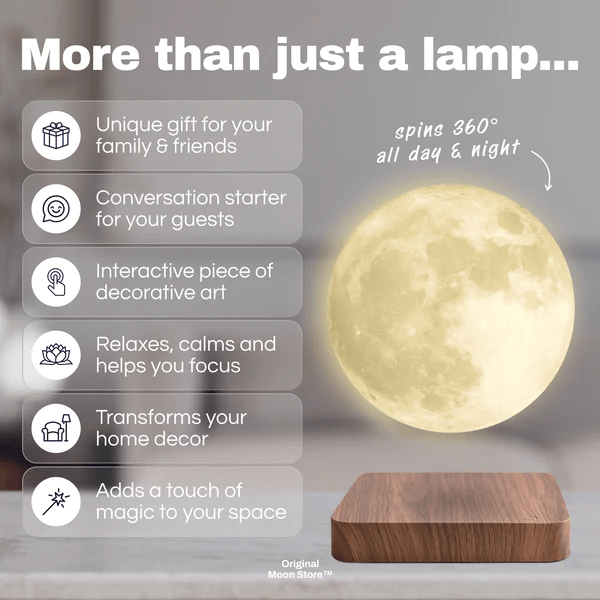 🌕Preferred Gifts--Levitating Moon Lamp