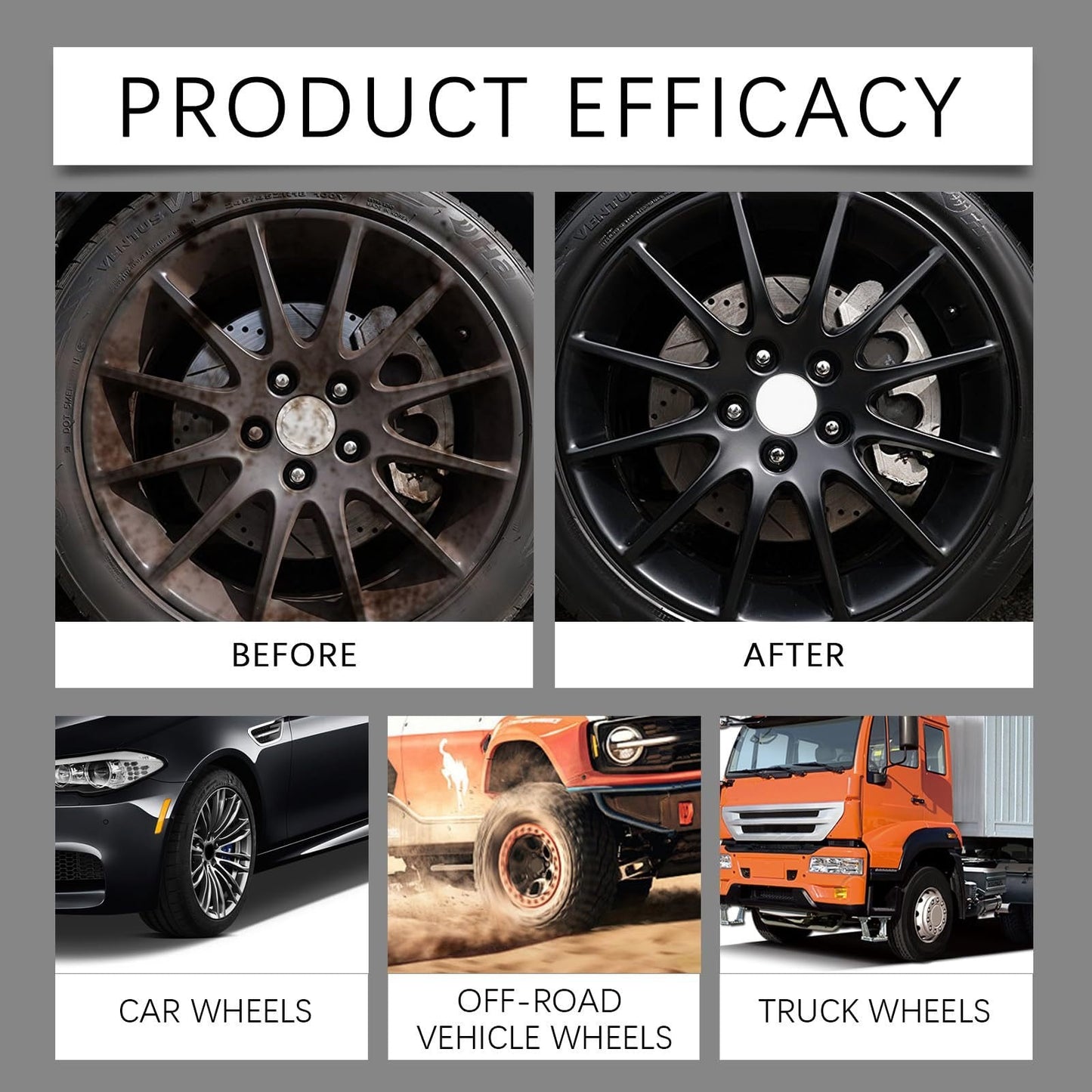 🔥Heavy Duty Wheel Rust And Water Spot Cleaner