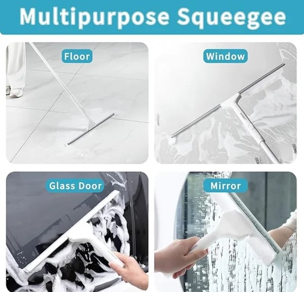 Squeegee for Window Cleaning with Spray