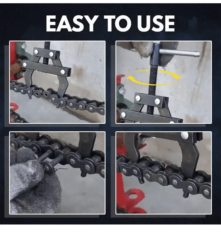 Chain tightening devices