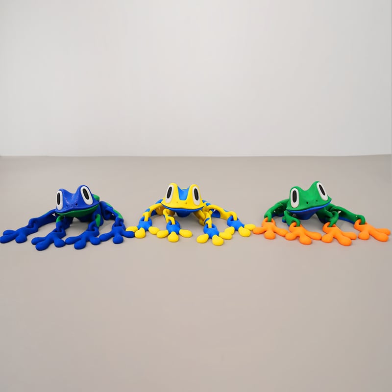 🐸 3D Printed Magnetic Frog Refrigerator Magnet