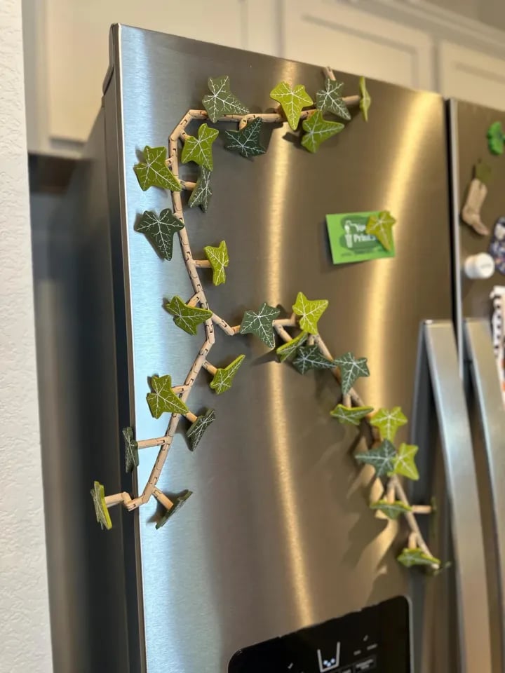 Ivy Fridge Magnets Vine