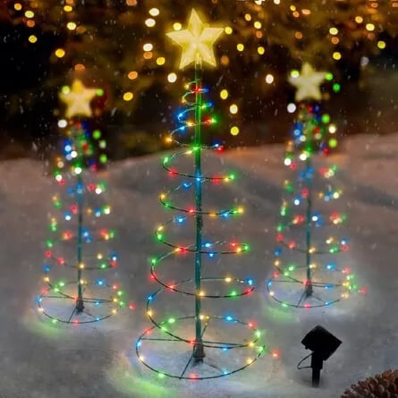 🔥Solar Christmas Tree LED String Lights