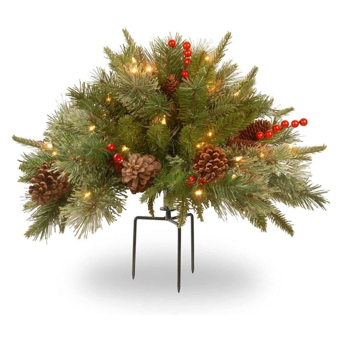 🎄CHRISTMAS ON SALE🔥Pre-lit Artificial Christmas Tree Feel Real Urn Filler💐