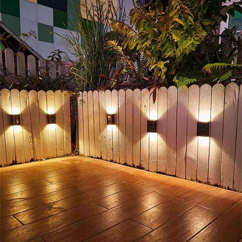 Waterproof Solar Powered Outdoor Patio Wall Decor Light🔥