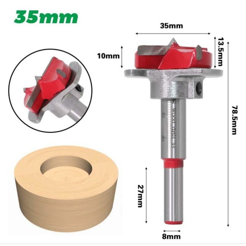 🔥Positioning Woodworking Drill Bit Set