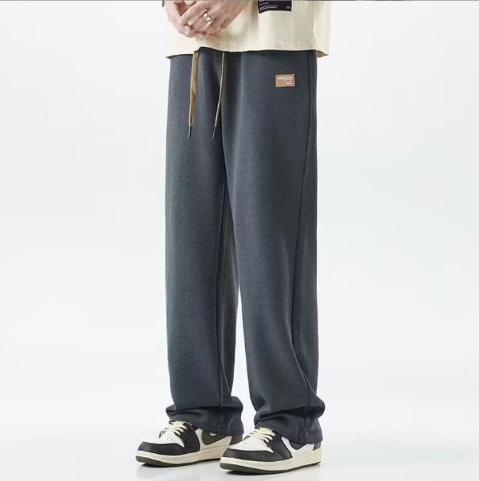 Casual straight leg pants