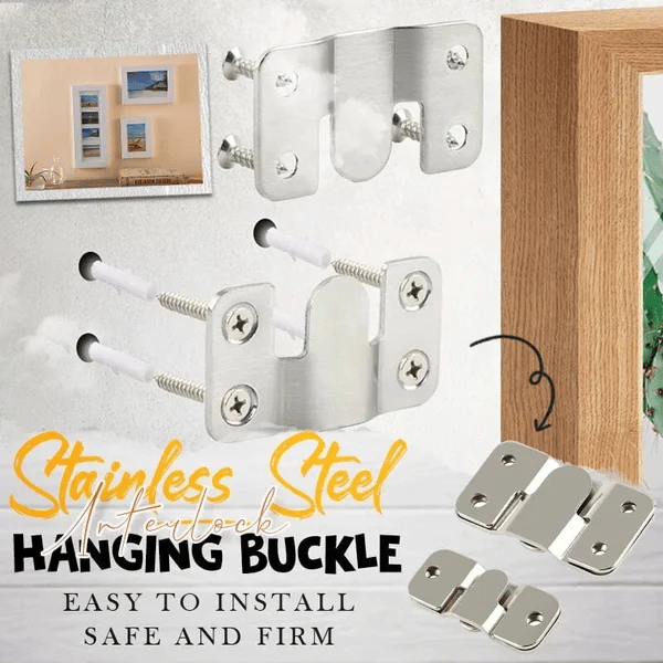 (🔥49% Off)Stainless Steel Interlock Hanging Buckle👍