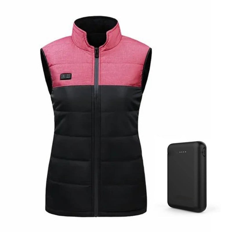 2024 Updated Version Two-touch LED Controller Heated Vest For Men & Women With Battery Pack(with batteries)