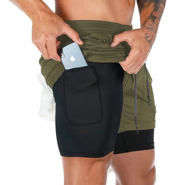 M's 7" Kinetic Pocket Lined 2 in 1 Mesh Short