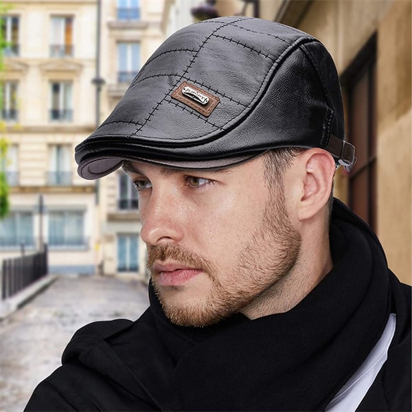 🎁2024 High Quality Trendy Leather Beret