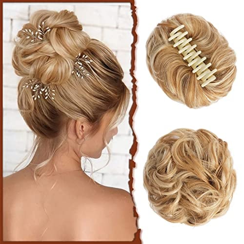 Claw Clip Messy Bun Hair Piece