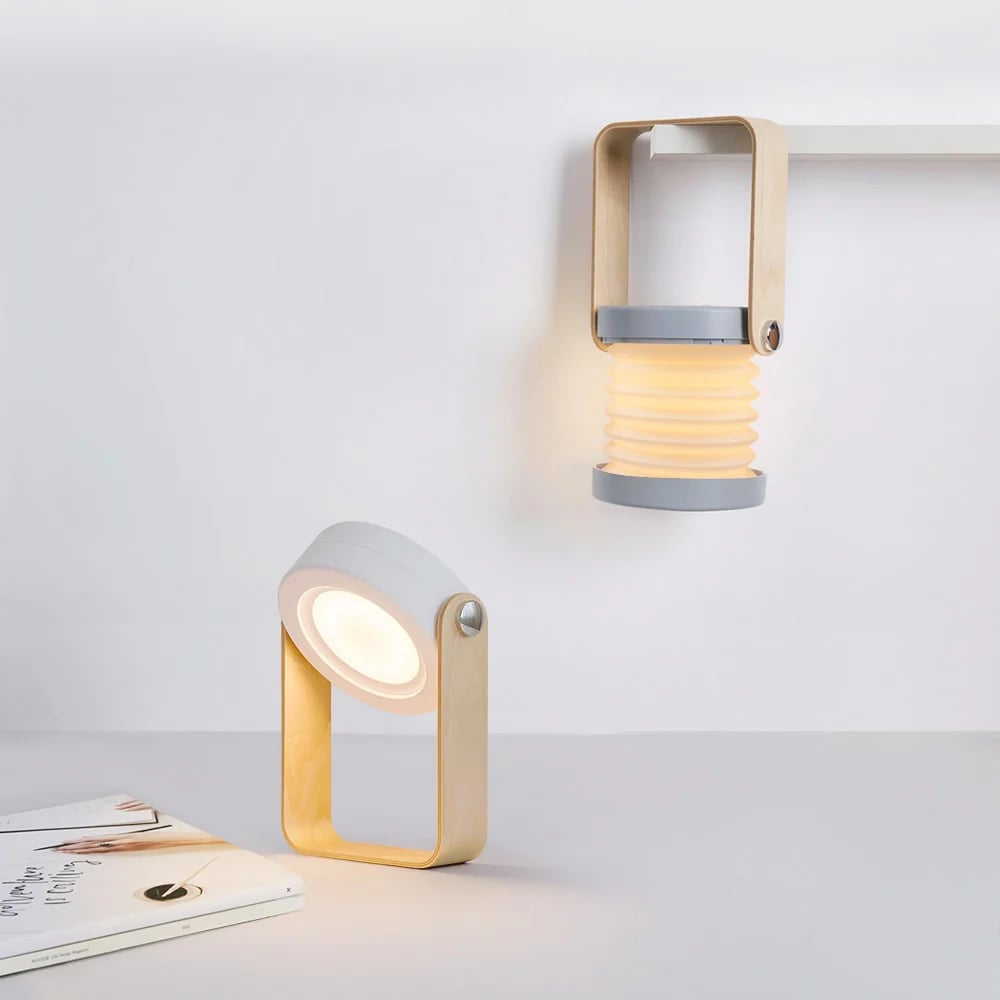 folding LED reading lamp