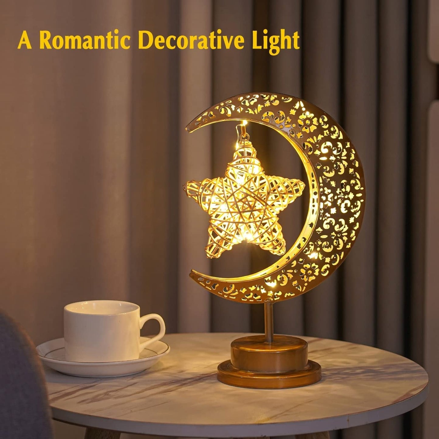 Half Moon Lamp for Bedroom