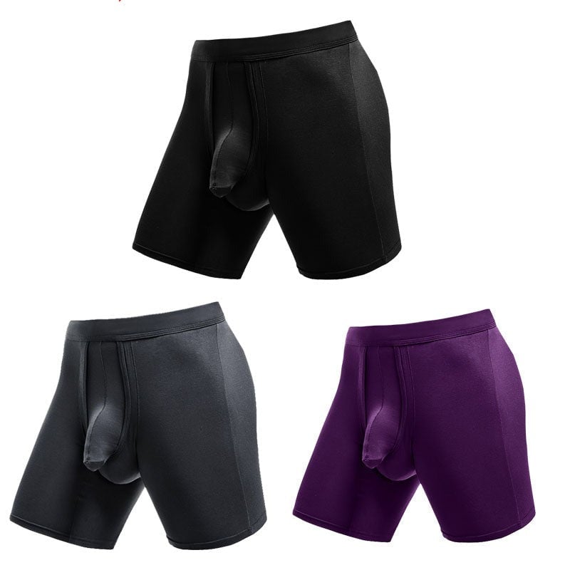 NEWEST MEN'S BOXER BRIEFS WITH SEPARATE POUCH