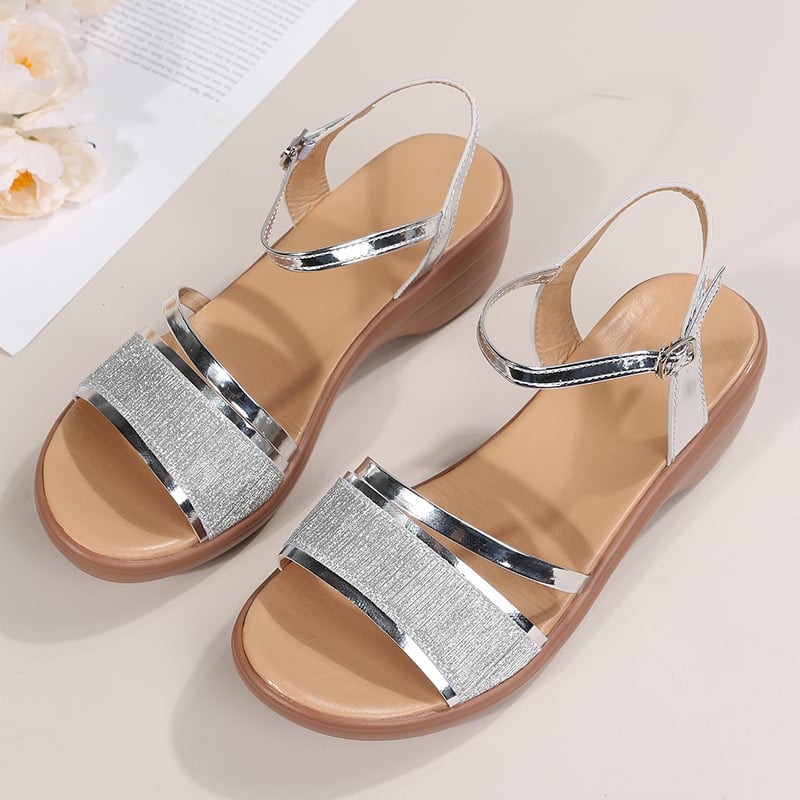 2024 New Women's Open Toe Wedge  Sandals