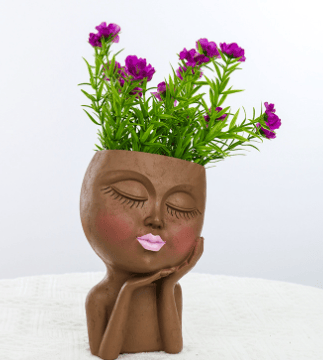 🔥Last Day Promotion -49% OFF🔥Cute Lady Face Plant Pot