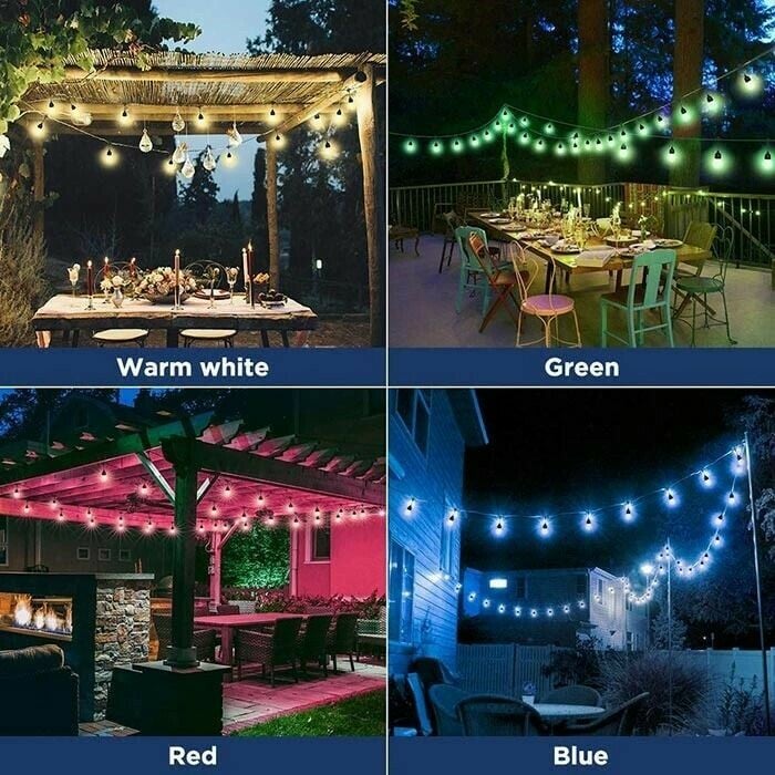 🔥49% OFF🔥 - Waterproof Solar Powered LED Outdoor String Lights