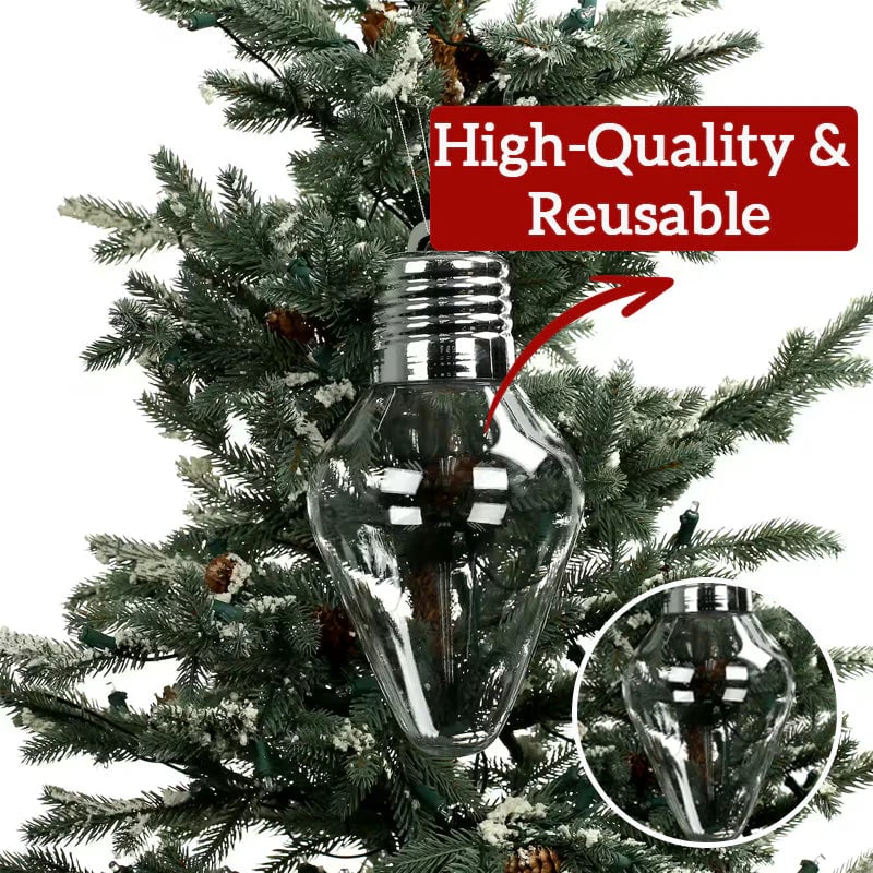 💡✨Christmas Hot Sale-Christmas Light Bulb Gift Jar