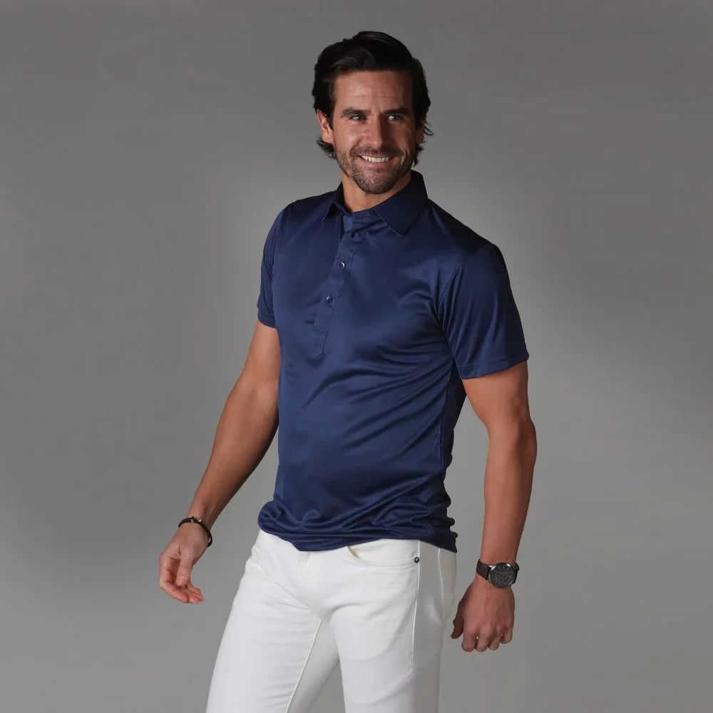 Semi-Spread Collar Polos