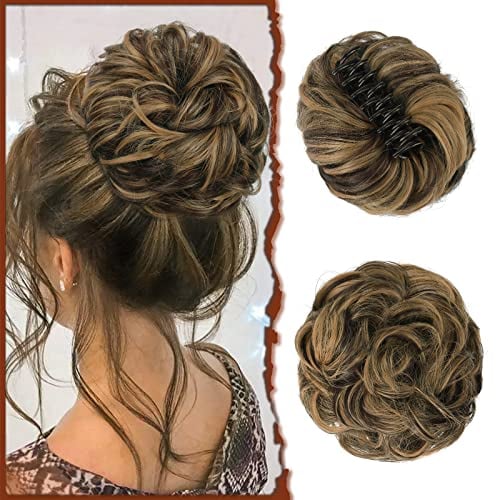 Claw Clip Messy Bun Hair Piece