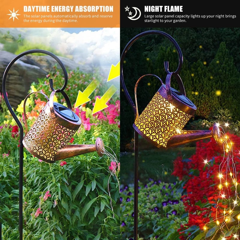 Solar Waterfall Lights