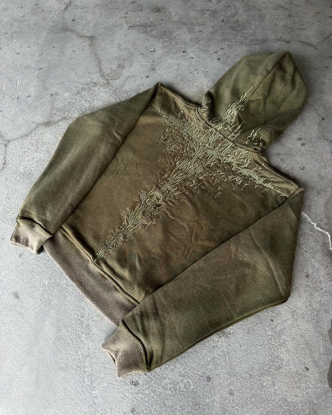 Embroidered  hoodie