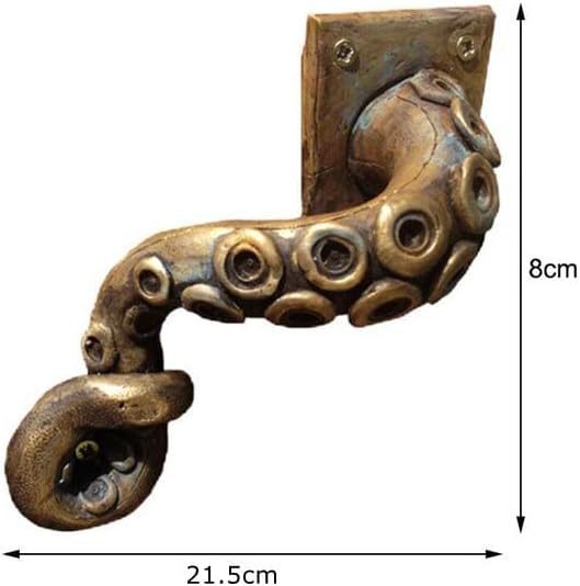 Antique octopus door knob