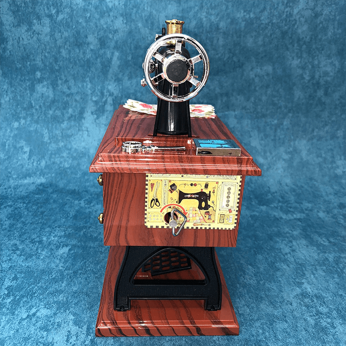 Premium Sewing Machine Music Box