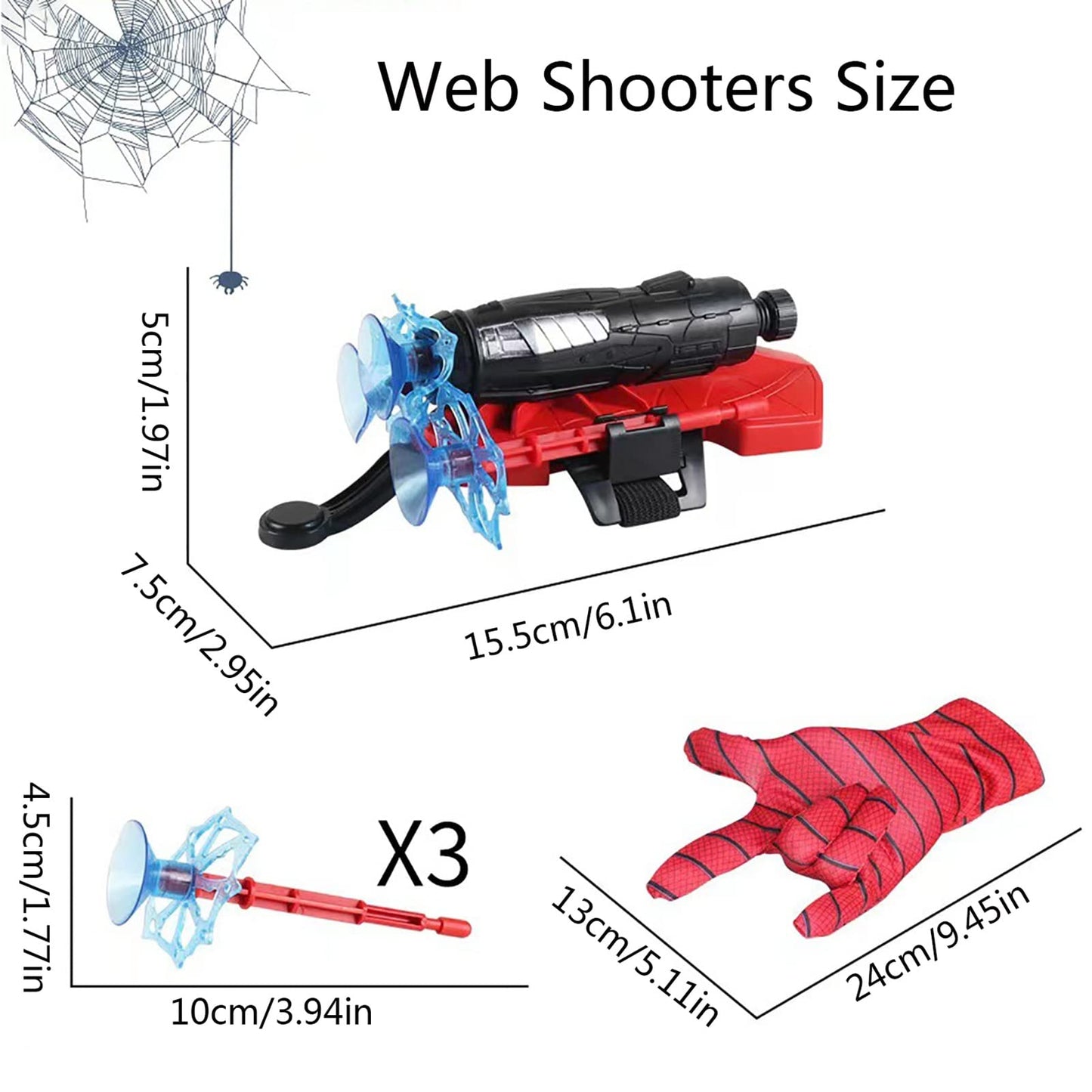 🔥Fulfill A Hero's Dream 🔥 Spider Web Launcher Toy