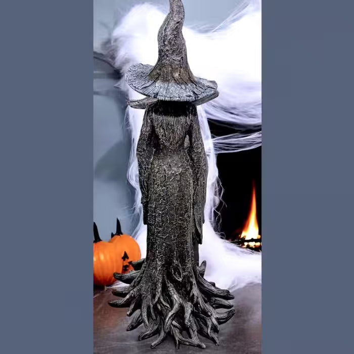 🔥LAST DAY 49% OFF - ❤️‍🔥🧙‍♀️Hand-Painted Enchanting Witch Statue: The Guardian of Your Home (✨Same as in the video)