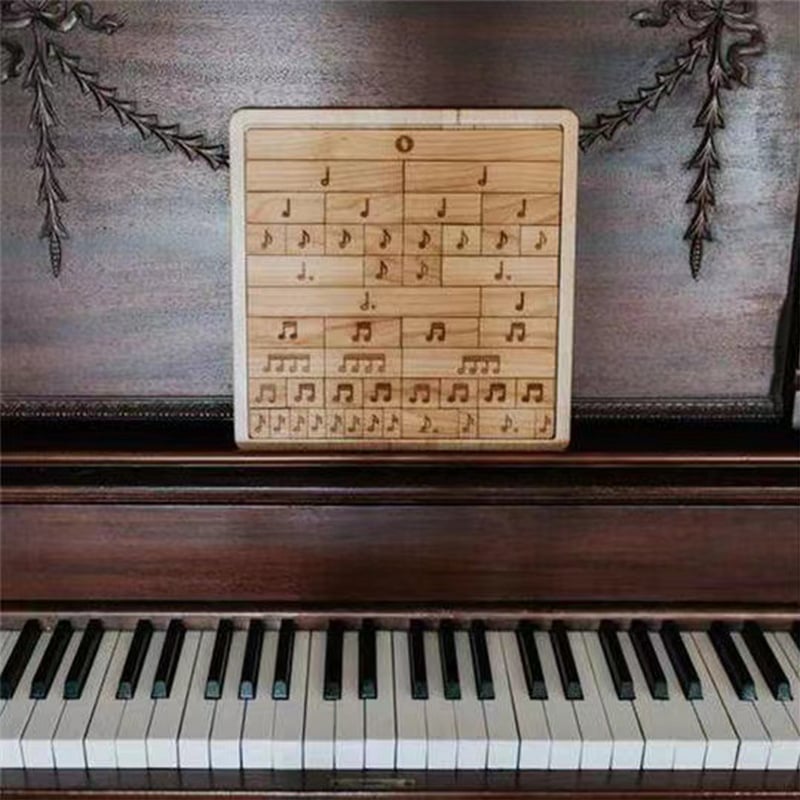 Musical notes and rests bars