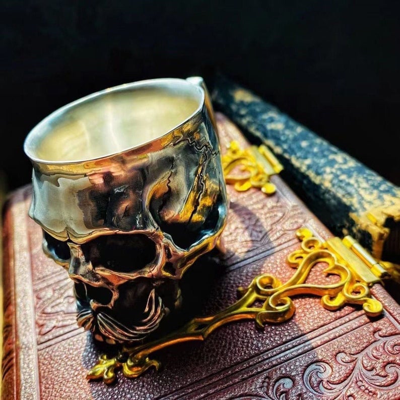 Holy Grail of life - Handmade Silver Wine Cup