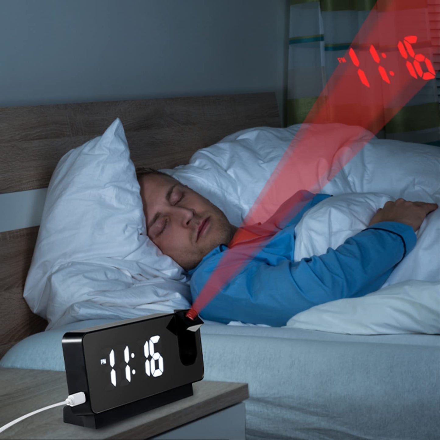 projection alarm clock⏰