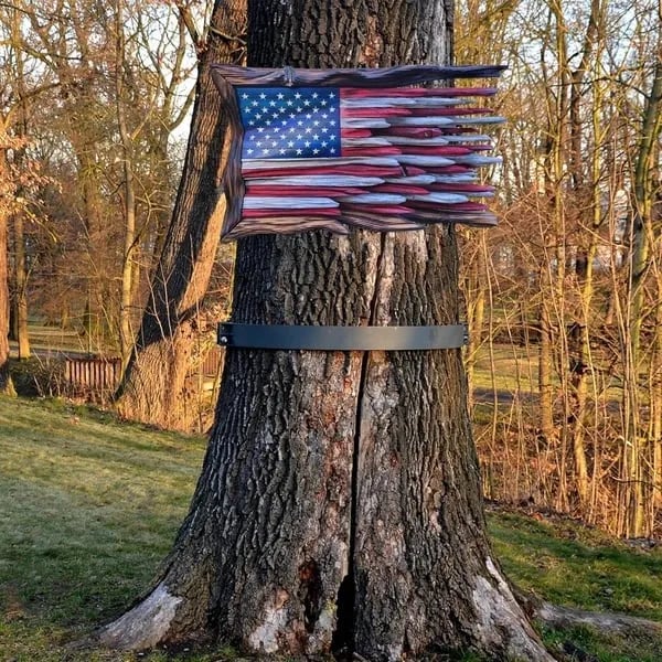 Wooden American Flag🔥BUY 2 FREE SHIPPING🔥