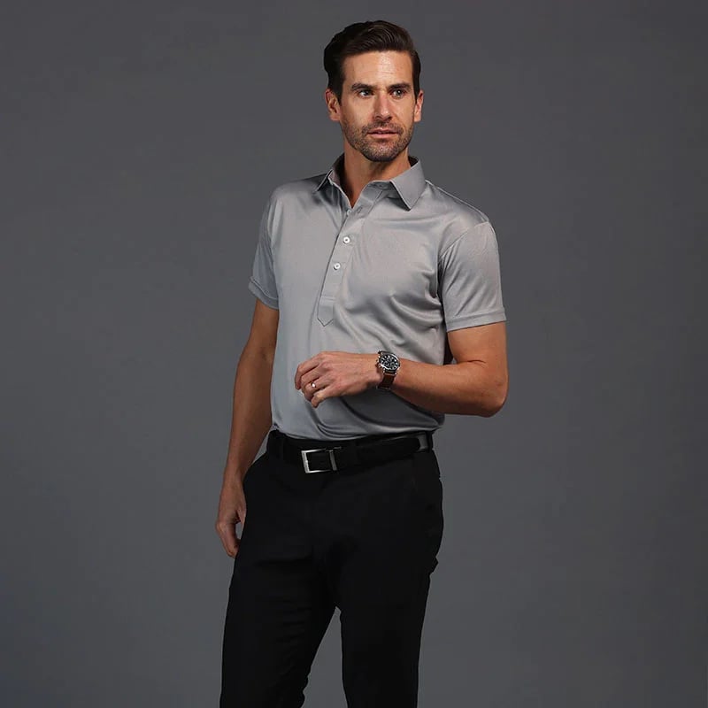 Semi-Spread Collar Polos