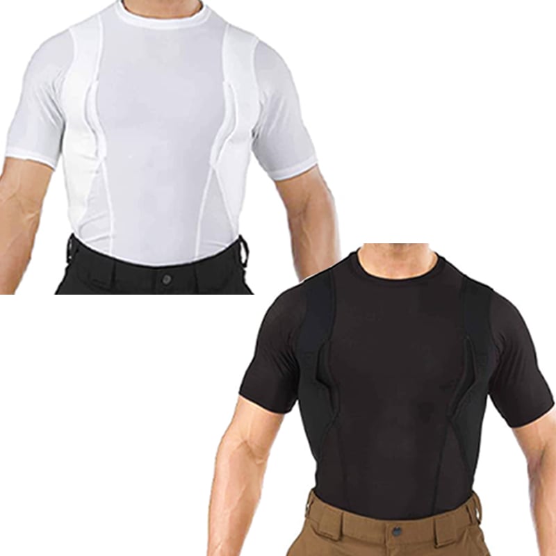 MEN'S CONCEALED HOLSTER T-SHIRT🎉🎉(🔥 BUY 2 GET FREE SHIPPING 🎁)