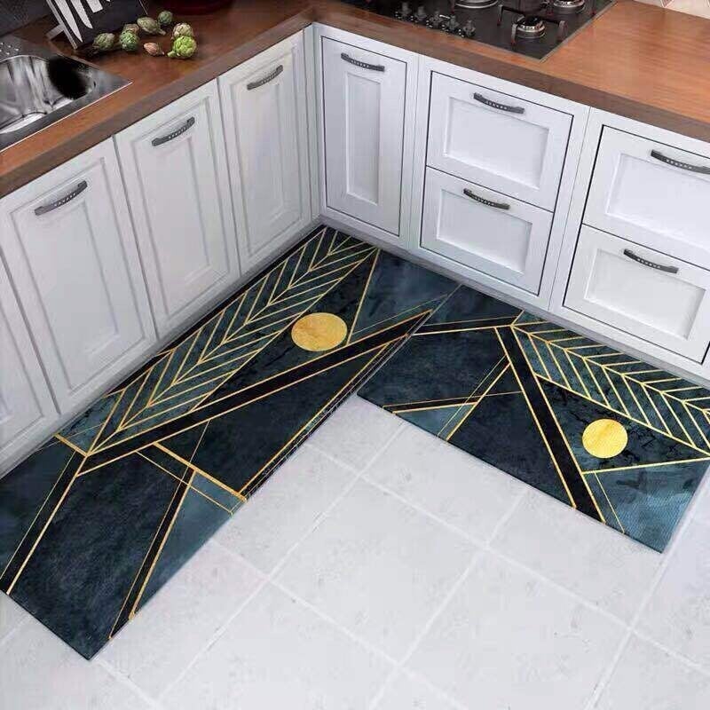 Kitchen Printed Non-Slip Carpet