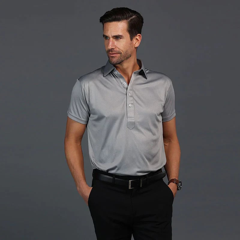 Semi-Spread Collar Polos