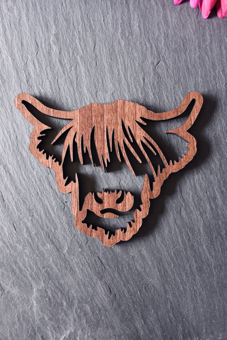 🐂Highland Cow Coaster