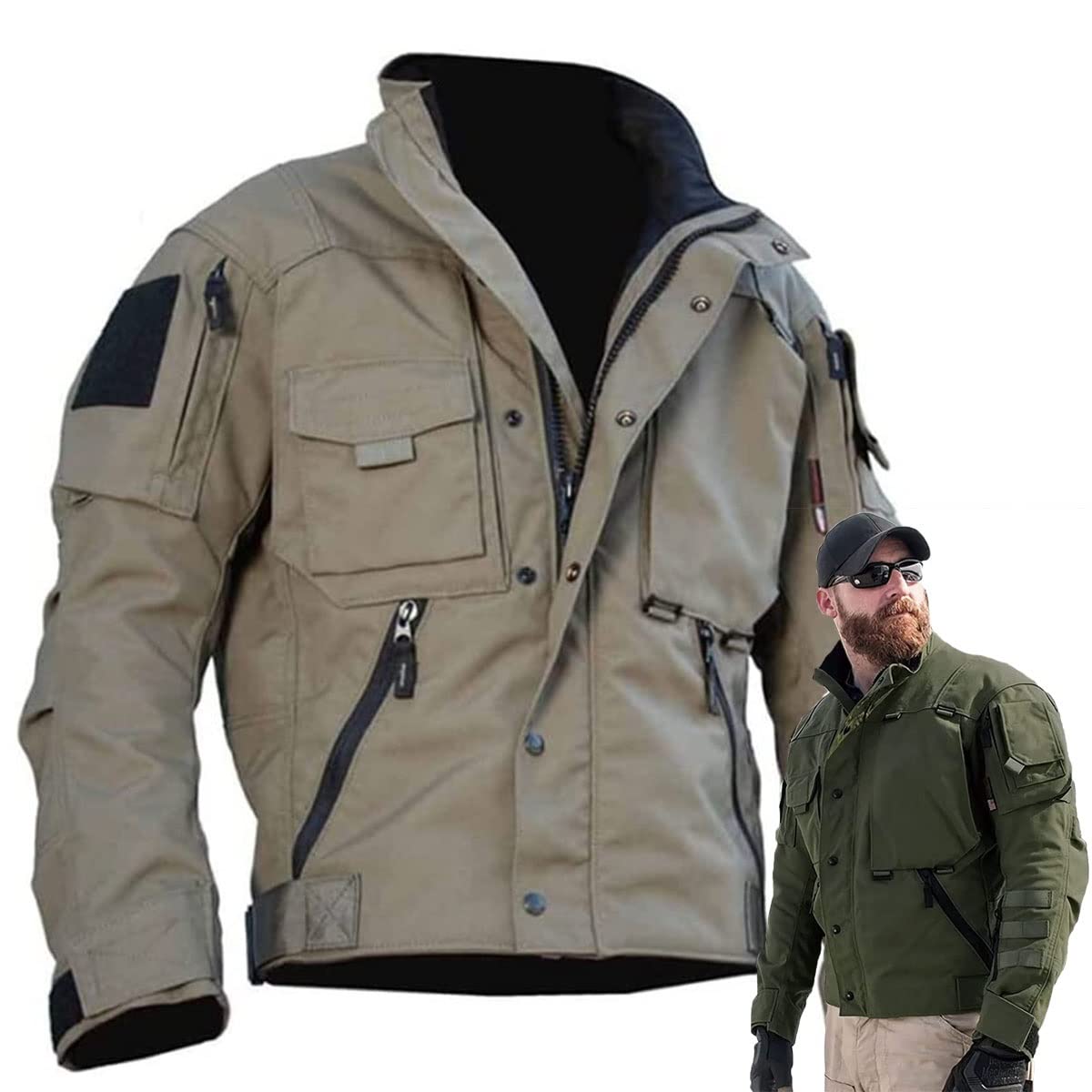 Mens All-terrain Versatile Tactical Jacket