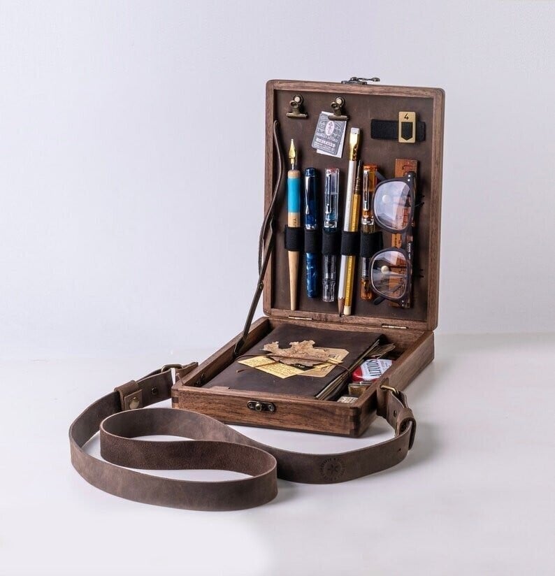 🎁SPRING SALE 45% OFF - Writers Messenger Wood Box A5