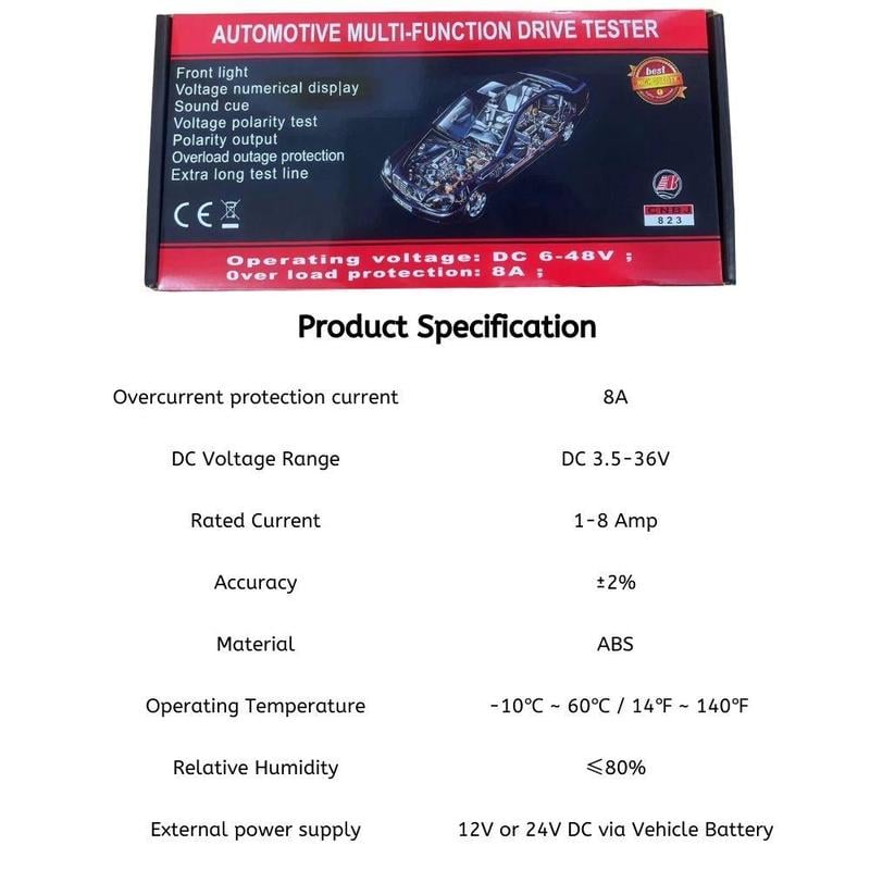 Automotive circuit tester