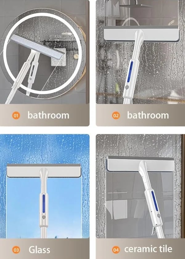 Squeegee for Window Cleaning with Spray