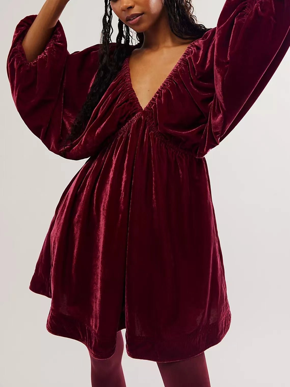 Velvet Mini Dress