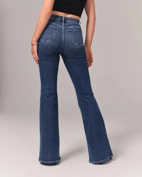 ⭐Women's 2024⭐ Ultra High Rise Stretch Flare Jean