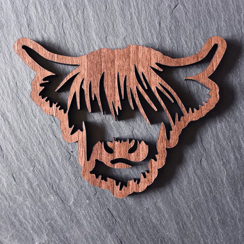 🐂Highland Cow Coaster