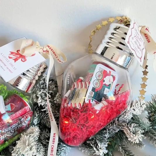 💡✨Christmas Hot Sale-Christmas Light Bulb Gift Jar
